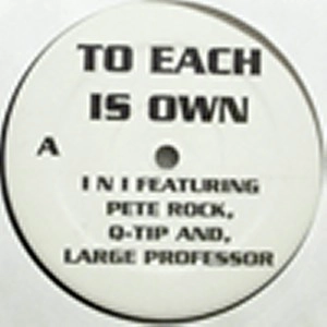 I.N.I. / TO EACH IS OWN