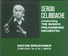 SERGIU CELIBIDACHE / セルジゥ・チェリビダッケ / BRUCKNER: SYMPHONY NO.8