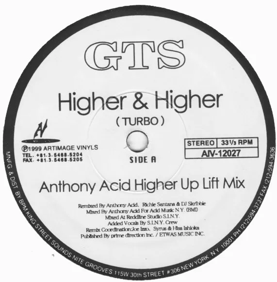 GTS FT.MELODIE SEXTON / TRUE BEAUTY / HIGHER & HIGHER