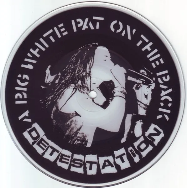 DETESTATION / BIG WHITE PAT ON THE BACK