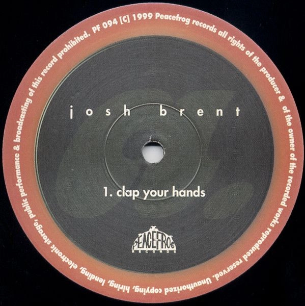 JOSH BRENT / CLAP YOUR HANDS