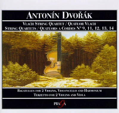 VLACH QUARTET / ヴラフ四重奏団 / DVORAK:STRING QUARTETS NOS.9&11-14/BAGATELLES 