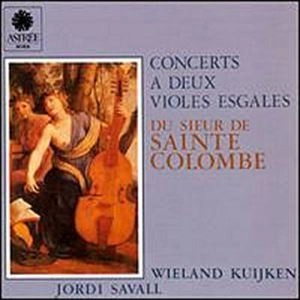 WIELAND KUIJKEN / ヴィーラント・クイケン / SAINTE COLOMBE: CONCERTOS A DEUX VIOLES ESGALES