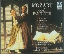 JEAN-CLAUD MALGOIRE / ジャン=クロード・マルゴワール / MOZART;COSI VAN TUTTI