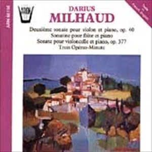 CLARA BONALDI / クララ・ボナルディ / MILHAUD: SONATAS TROIS OPERAS-MINUTE