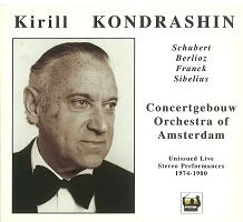 KIRILL KONDRASHIN / キリル・コンドラシン / "KONDRASHIN IN AMSTERDAM - SIBELIUS, FRANCK,ETC"