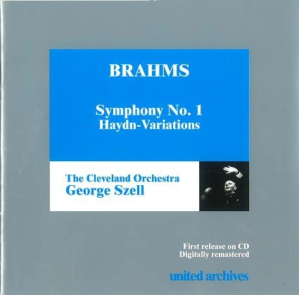 GEORGE SZELL / ジョージ・セル / ブラームス:交響曲第1番ハ短調 / BRAHMS: SYMPHONY NO 1