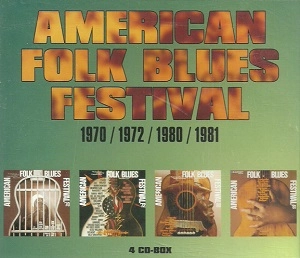 V.A. / オムニバス / AMERICAN FOLK BLUES FESTIVAL 1970 / 1972 / 1980 / 1981