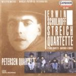 PETERSEN QUARTETT / ペーターゼン四重奏団 / "SCHULHOFF, E.: String Quartets Nos. 1 and 2 / 5 Pieces (Petersen Quartet)"