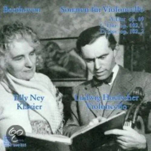 LUDWIG HOELSCHER / ルートヴィヒ・ヘルシャー / BEETHOVEN:CELLO SONATAS NOS.3-5