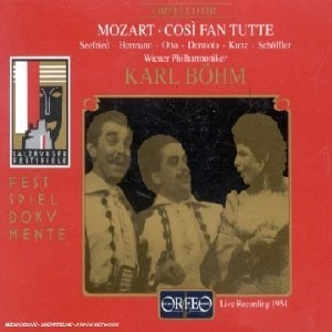 KARL BOHM / カール・ベーム / モーツァルト:歌劇「コシ・ファン・トゥッテ」全曲 / MOZART : COSI FAN TUTTE (1954)