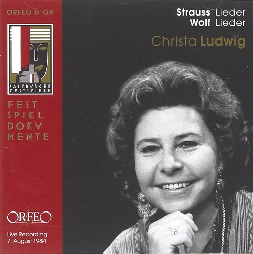 CHRISTA LUDWIG / クリスタ・ルートヴィヒ / R.STRAUSS & WOLF: LIEDER