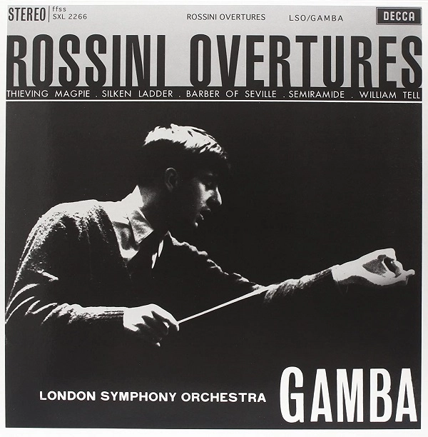 PIERO GAMBA / ピエロ・ガンバ / ROSSINI:OVERTURES (RE-ISSUE/180GLP/LTD)