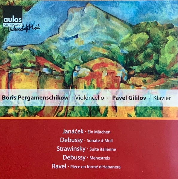 BORIS PERGAMENSHIKOV / ボリス・ペルガメンシコフ / "WORKS FOR CELLO & PIANO -J ANACEK, DEBUSSY, STRAVINSKY & RAVEL"