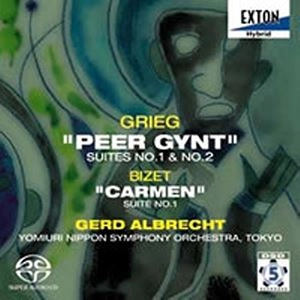 GERD ALBRECHT / ゲルト・アルブレヒト / グリーグ：ペールギュント第1組曲＆第2組曲
