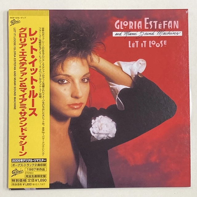 GLORIA ESTEFAN & MIAMI SOUND MACHINE / グロリア・エステファン＆マイアミ・サウンド・マシーン / レット･イット･ルース（紙ジャケット）