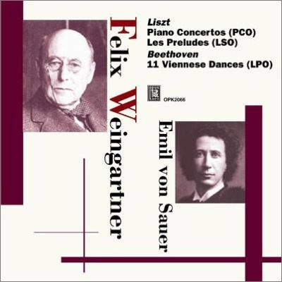 EMIL VON SAUER / エミール・フォン・ザウアー / LISZT:PF CON1&2,LES PRELUDES/ETC