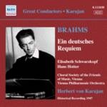 HERBERT VON KARAJAN / ヘルベルト・フォン・カラヤン / ブラームス:ドイツ・レクイエム(シュヴァルツコップ/ホッター/カラヤン) / BRAHMS:EIN DEUTSCHES REQUIEM