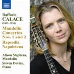 STEPHENS(MANDOLIN) / CALACE:MANDOLIN CON1&2 / "ラファエレ・カラーチェ:マンドリン協奏曲第1番, 第2番/ラプソディア・ナポリターナ/ポロネーズ/こびとの踊り(アリソン・スティーヴンス)"