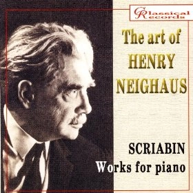HEINRICH NEUHAUS / ゲンリヒ・ネイガウス  / SCRIABIN:PIANO WORKS - ART OF H.NEIGHAUS VOL.2 / ART OF H.NEIGHAUS VOL.2