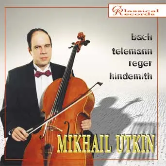 MIKHAIL UTKIN / ミハイル・ウトキン / WORKS FOR CELLO SOLO / BACH:CELLO SUITE NO.2/HINDEMITH:CELLO SONATA NO.3 - WORKS FOR CELLO SOLO