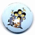 BEATLES / ビートルズ / ボタン・バッジ（ヘア・カット）