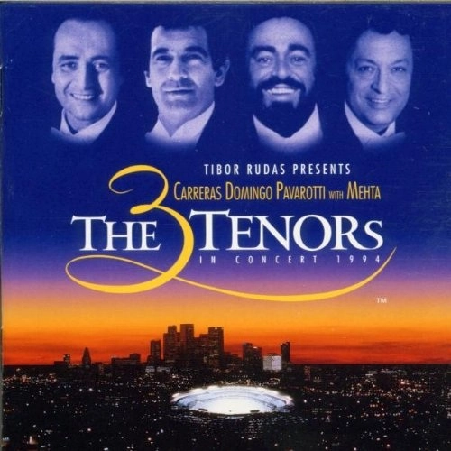 THREE TENORS (L.PAVAROTTI, J.CARRERAS & P.DOMINGO) / 3大テノール (パヴァロッティ、カレーラス & ドミンゴ) / "世界3大テノール’94夢の競演@〔衣装をつけろ/誰も寝てはならぬ 他〕カレーラス,ドミンゴ,パヴァロッティ(T)"