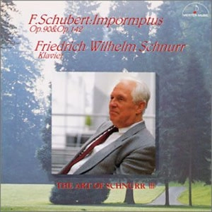 FRIDRICH WILHELM SCHNURR / フリードリッヒ・ヴィルヘルム・シュヌアー / シュヌアーの芸術 III / シューベルト: 即興曲集 OPP.90 & 142