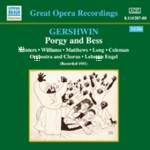 ENGEL / エンゲル / ガーシュウィン:歌劇「ポーギーとベス」(ウィンターズ/ウイリアムズ/ロング) / GERSHWIN:PORGY AND BESS