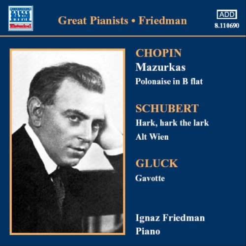 IGNAZ FRIEDMAN / イグナツ・フリードマン / CHOPIN:MAZURKAS/POLONAISE