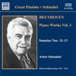 ARTUR SCHNABEL / アルトゥール・シュナーベル / ベートーヴェン:ピアノ・ソナタ第11番 - 第13番(シュナーベル)(1932-1934) / BEETHOVEN:PFSONATA11-13