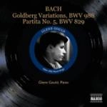 GOULD / J.S. バッハ:ゴルトベルク変奏曲 BWV 988 (グレン・グールド)(1955年)/パルティータ第5番 / BACH:GOLDBERG VARIATIONS