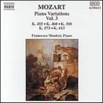 FRANCESCO NICOLOSI / フランチェスコ・ニコロージ / モーツァルト:ピアノ変奏曲集 3 / MOZART: PIANO VARIATIONS VOL.3
