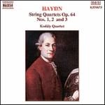KODALY QUARTET / コダーイ四重奏団 / HAYDN: STRING QUARTET OP.64 NOS.1-3 / ハイドン:弦楽四重奏曲 Op. 64 No. 1 - No. 3(第3トスト四重奏曲 - 1)