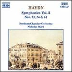 NICHOLAS WARD / ニコラス・ワード / "ハイドン:交響曲第23番, 第24番, 第61番" / HAYDN: SYMPHONIES NOS.24/23/61
