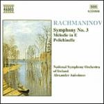 ALEXANDER ANISSIMOV / アレクサンドル・アニシモフ / "ラフマニノフ:交響曲第3番イ短調 Op. 44/幻想的小品集 Op. 3 第3曲「メロディー」, 第4曲「道化役者」" / RACHMANINOV: SYMPHONY NO.3