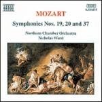 NICHOLAS WARD / ニコラス・ワード / "モーツァルト:交響曲第19番, 第20番, 第37番" / MOZART:SYMPHONIES NOS.19/20/37