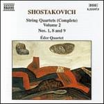 EDER QUARTET / エーデル四重奏団 / "ショスタコーヴィチ:弦楽四重奏曲第1番, 第8番, 第9番" / SHOSTAKOVICH:STRING QUARTETS NOS.8/1/9