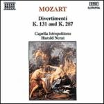 CAPELLA ISTROPOLITANA / カペラ・イストロポリターナ / モーツァルト:ディヴェルティメント第2番 K.131/第15番 K.287 / MOZART:DIVERTIMENTI