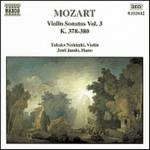 NISHIZAKI / モーツァルト:ヴァイオリン・ソナタ集 - 3 K. 378 K. 379 K. 380 / MOZART:VIOLIN SONATAS NO.10.11.12