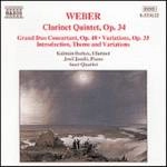 KALMAN BERKES / カールマン・ベルケシュ / ウェーバー:クラリネット五重奏曲/大協奏的二重奏曲/他 / WEBER:CLARINET QUINTET/GRAND DUO CONCERTAN