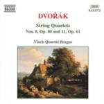 VLACH QUARTET PRAGUE / プラハ・ヴラフ四重奏団 (新ヴラフ四重奏団) / "ドヴォルザーク:弦楽四重奏曲第8番 Op. 80, 第11番 Op. 61" / DVORAK:STRING QUARTETS VOL.2 NOS.11&8