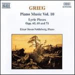 EINAR STEEN-NOKLEBERG / アイナル・ステーン=ノックレベルグ / "グリーグ:抒情小曲集第8 - 10集 Op. 65, 68, 71" / GRIEG: PIANO MUSIC VOL.10 LYRIC PIECES 8-10