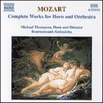 MICHAEL THOMPSON / マイケル・トンプソン / モーツァルト:ホルンと管弦楽のための作品全集 / MOZART:HRN&ORCH-HRNCON1-4/
