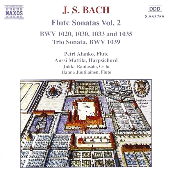 PETRI ALANKO / ペトリ・アランコ / BACH: FLUTE SONATAS VOL.2