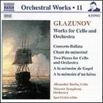 ALEXANDER RUDIN / アレクサンドル・ルディン / GLAZNOV: WORKS FOR CELLO AND ORHCESTRA