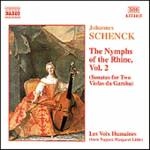 LES VOIX HUMAINES / レ・ヴォワ・ユメーヌ / シェンク:ライン川のニンフ 2  / SCHENCK:LE NYMPHE DI RHENO OP8 VOL2