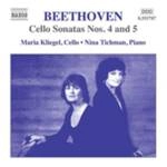MARIA KLIEGEL / マリア・クリーゲル / "ベートーヴェン:チェロ・ソナタ第4番, 第5番/他" / BEETHOVEN:CELLO SONATAS 4&5
