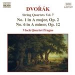 VLACH QUARTET PRAGUE / プラハ・ヴラフ四重奏団 (新ヴラフ四重奏団) / "ドヴォルザーク:弦楽四重奏曲第1番 Op. 2, 第6番 Op. 12" / DVORAK:STRING QUARTET NO.1&6