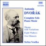 JOSEPH VESELKA / ドヴォルザーク:主題と変奏 Op. 36/8つのワルツ Op. 54 / "DVORAK: Theme with Variations, Op. 36 / Waltzes, Op. 54"